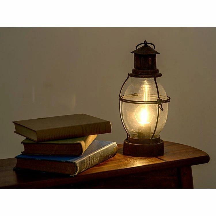 LEDランタン ハンギングランタン アンティーク オブジェ ディスプレイ