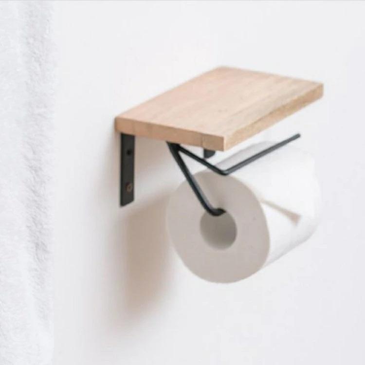 トイレットペーパーホルダー 1個用 模様替え ウッド 木製 ナチュラル 黒 インテリア トイレ 台所 キッチン Diy 北欧 5月中旬より順次出荷 浴衣通販 Utatane 通販 Yahoo ショッピング