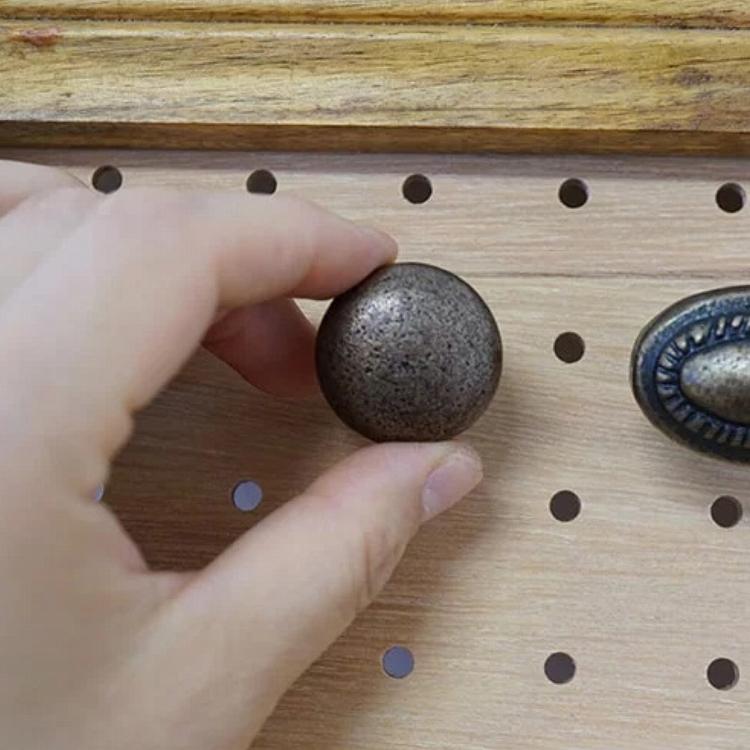 雑貨 ノブ 取っ手 つまみ 持ち手 引き出し 3個セット丸 直径約3cm