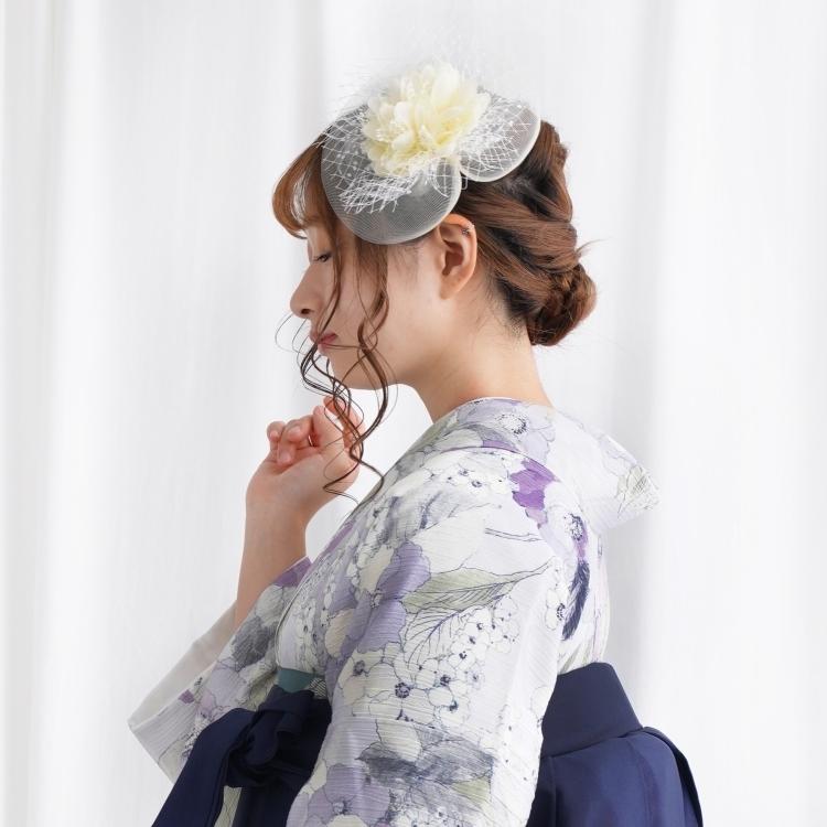 カクテル帽 トーク帽 ベール付き トークハット フォーマル ウェディングヘッドドレス 髪飾り アイボリー ミニハット ヘッドドレス ヘアアクセ 袴 パーティ 浴衣通販 Utatane 通販 Yahoo ショッピング