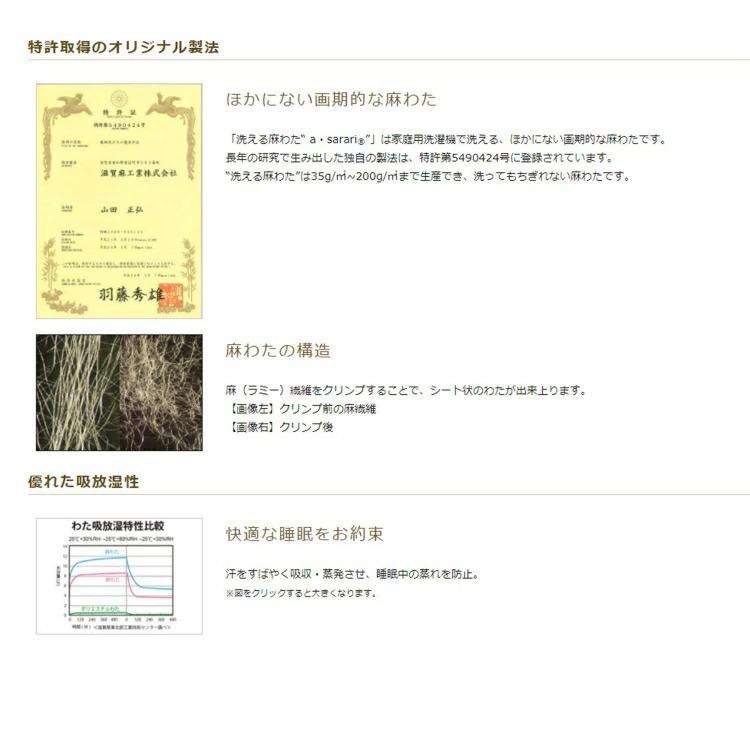 リネン 敷パッド ミニ 70cm 1cm ベッドパッド 寝具 ブルー 麻100 ラミー フレンチリネン A Sarari 抗菌 洗濯機で丸洗いok 日本製 Shigaasa 浴衣通販 Utatane 通販 Yahoo ショッピング