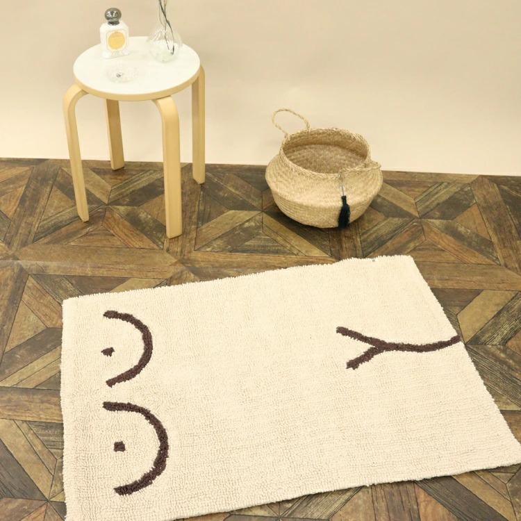 ラグマット ボディラグ ポイントラグ コットン100 カーペット じゅうたん マット ベージュ ブラウン 韓国インテリア おっぱいラグ おしゃれ 浴衣通販 Utatane 通販 Yahoo ショッピング