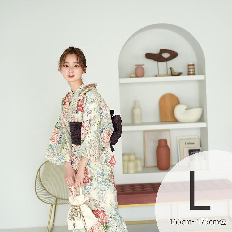 浴衣 レディース セット トールサイズ 浴衣 帯 下駄 国内染色 ベージュ 赤 水色 緑 紫陽花 小菊 ニコアンティーク レトロ Lサイズ 大きい 浴衣通販 Utatane 通販 Yahoo ショッピング