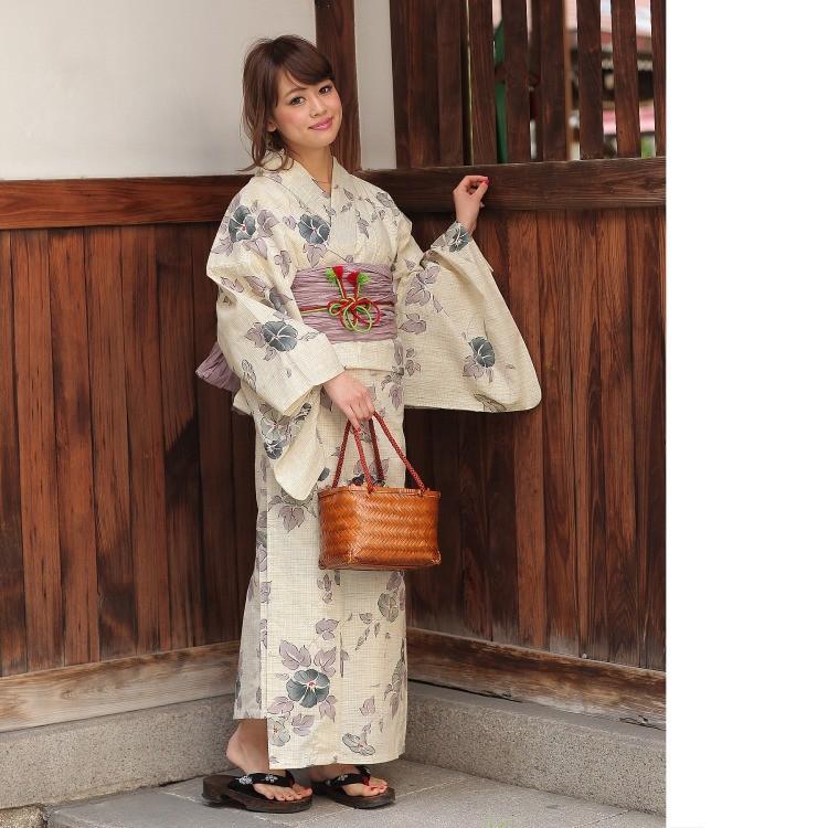 新色正規販売店 浴衣 セット レディース ゆったりサイズ ３点セット 浴衣 帯 下駄 3lサイズ 大きいサイズ 朝顔 ベージュ 紫 グレー 綿麻 こぼれる朝顔 浴衣通販 Utatane 通販 Yahoo ショッピング 日本株が大幅安 Sinarjayagroup Co Id