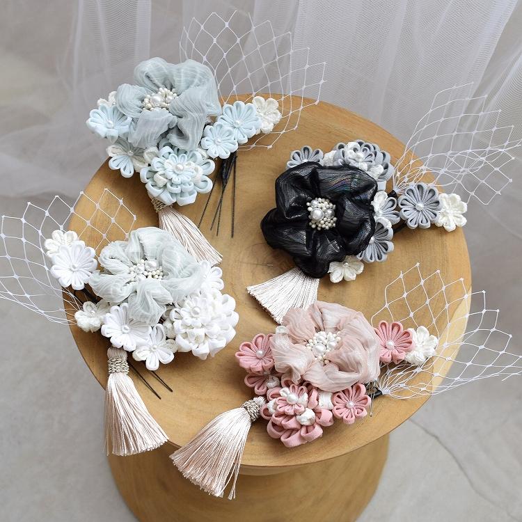 髪飾り 成人式 レトロ 大正ロマン ピンク 和装 卒業式 袴 おしゃれ