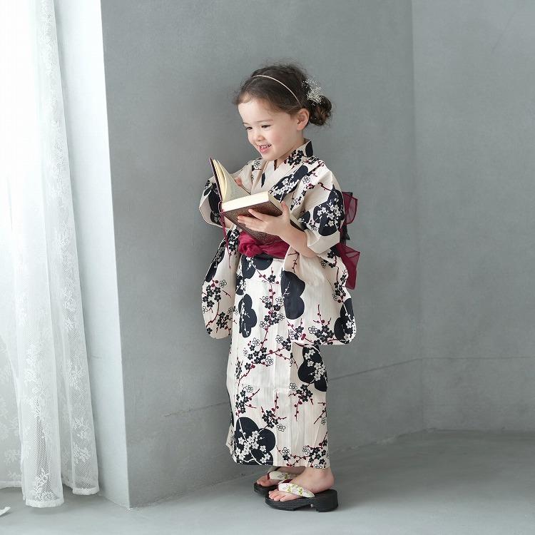 子供浴衣 4点セット 浴衣 帯 下駄 キッズ 浴衣 子供 女児浴衣 女の子 お祭 お遊戯 七夕 幼稚園 保育園 こどもゆかた 古典柄 大正浪漫 かわいい 浴衣通販 Utatane 通販 Yahoo ショッピング