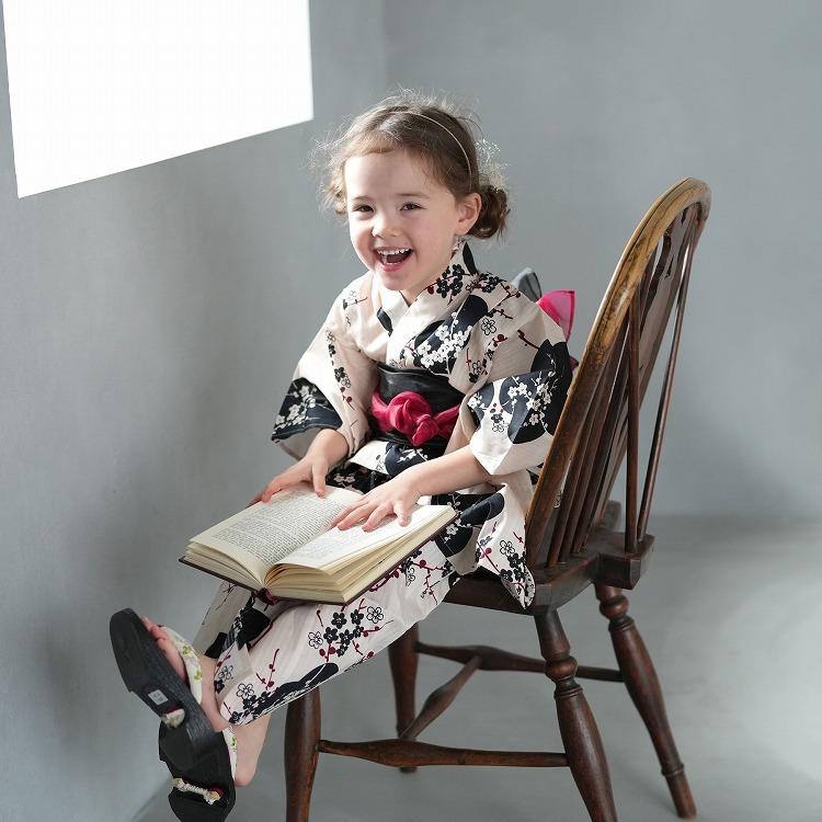 子供浴衣 4点セット 浴衣 帯 下駄 キッズ 浴衣 子供 女児浴衣 女の子 お祭 お遊戯 七夕 幼稚園 保育園 こどもゆかた 古典柄 大正浪漫 かわいい 浴衣通販 Utatane 通販 Yahoo ショッピング