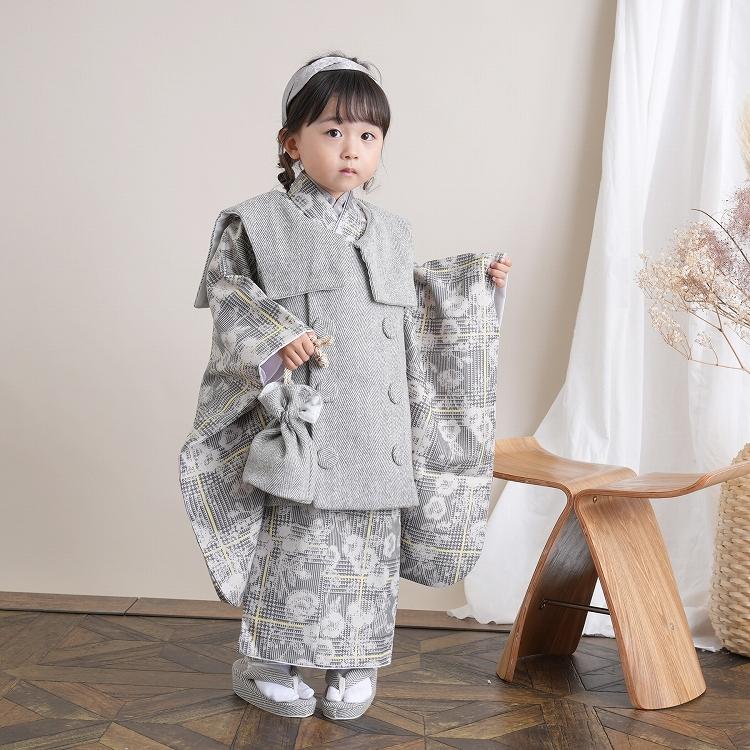肌触りがいい ウタタネ ひよこ商店 七五三 正月 着物 - 和服