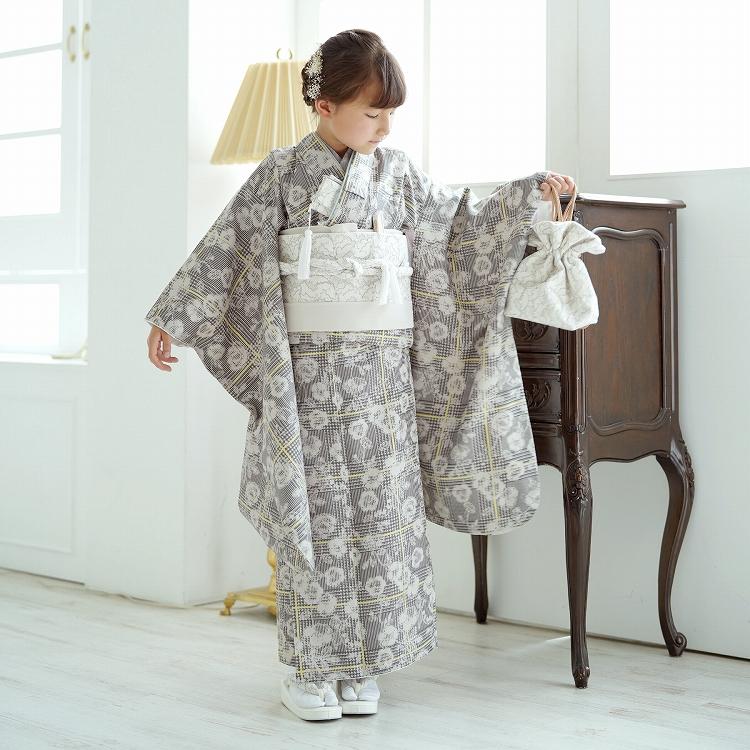 七五三 着物 7歳 セット 販売 ひよこ商店 古典柄 レトロ アンティーク