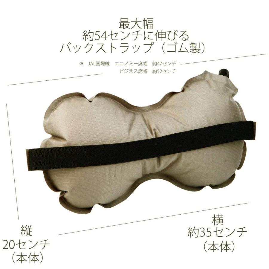 超格安一点 Smarttravel 飛行機 クッション 腰 腰痛 まくら 枕 ネックピロー 海外旅行 便利グッズ 1 ビンテージブラック Wantannas Go Id