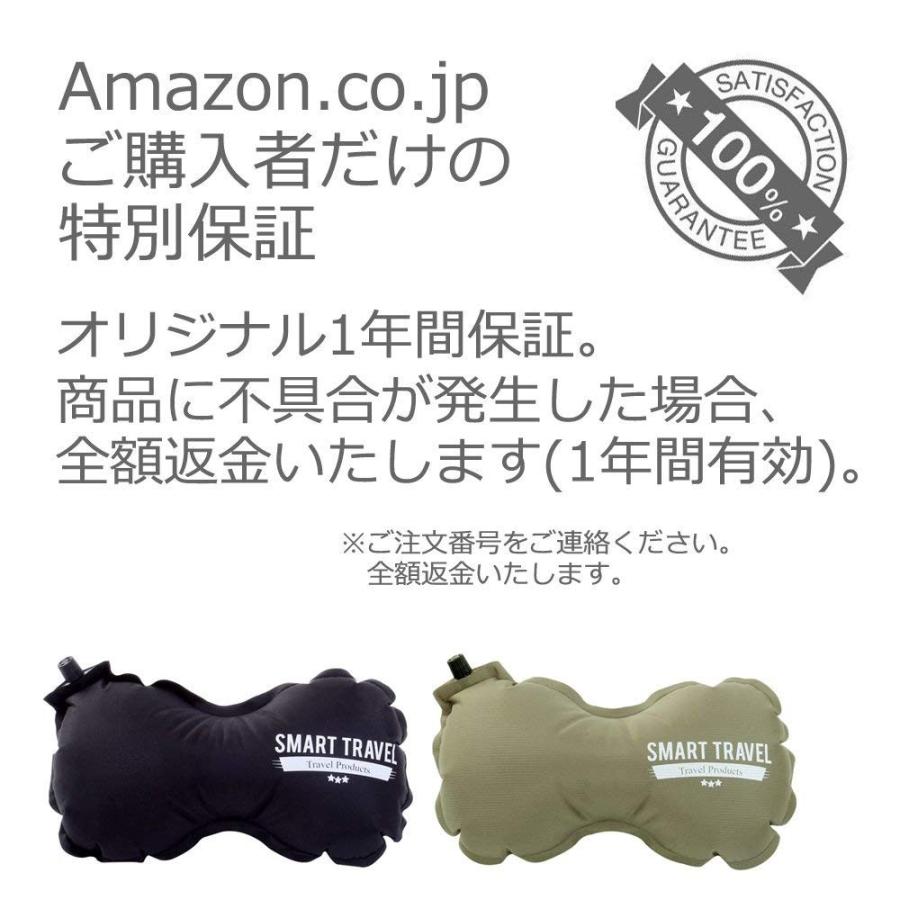 超格安一点 Smarttravel 飛行機 クッション 腰 腰痛 まくら 枕 ネックピロー 海外旅行 便利グッズ 1 ビンテージブラック Wantannas Go Id