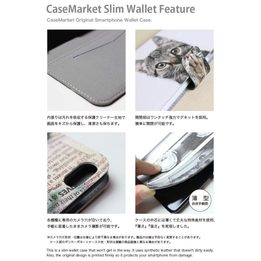 CaseMarket 手帳型 docomo Xperia X Compact (SO-02J) スリムケース ステッチモデル レインボー ハ｜uthipetit｜07