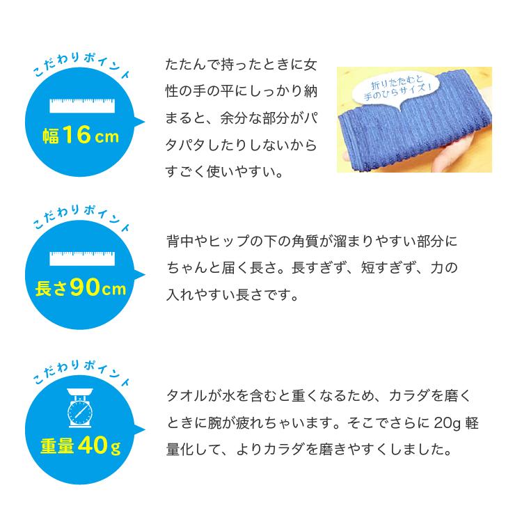 Kirei ピーリングボディタオル メール便発送 エポクリン加工 ココチノ 通販 Yahoo ショッピング