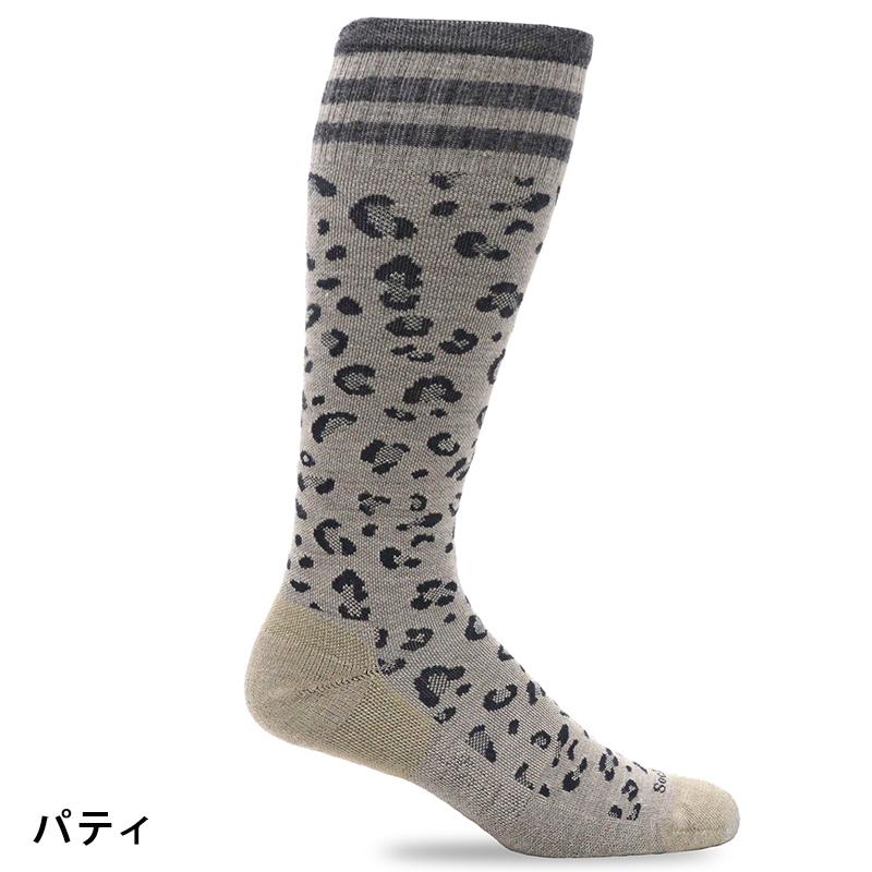 着圧ソックス ソックウェル SOCKWELL 靴下 SW117W leopard｜utikire｜04