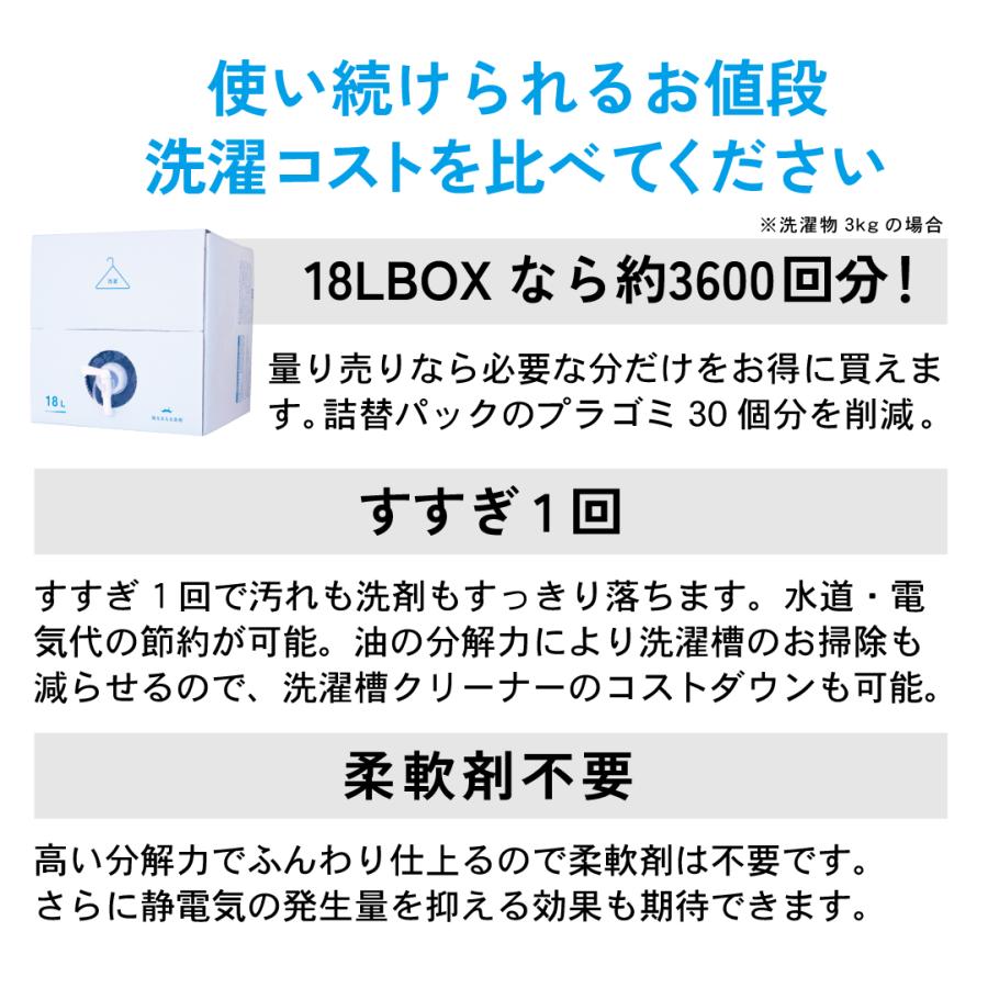 海をまもる洗剤 洗濯用 600ml 詰め替え 微香ラベンダー 2個セット 洗濯用洗剤 液体洗剤 おしゃれ着洗い 中性洗剤 柔軟剤不要 エコ洗剤 部屋干し 日本製｜utikire｜07