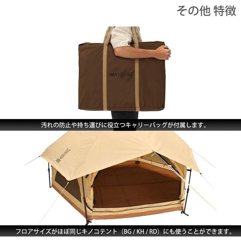 キャンプ用マット DOD(ディーオーディー) ワンポールテントS