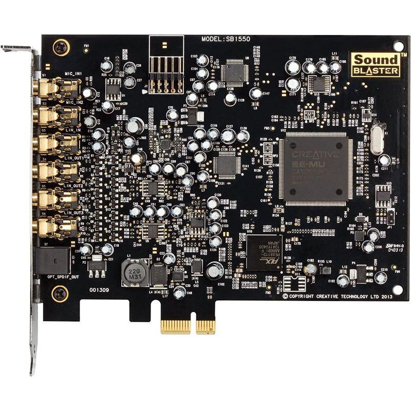 Creative ハイレゾ対応 サウンドカード Sound Blaster Audigy Rx PCI-e