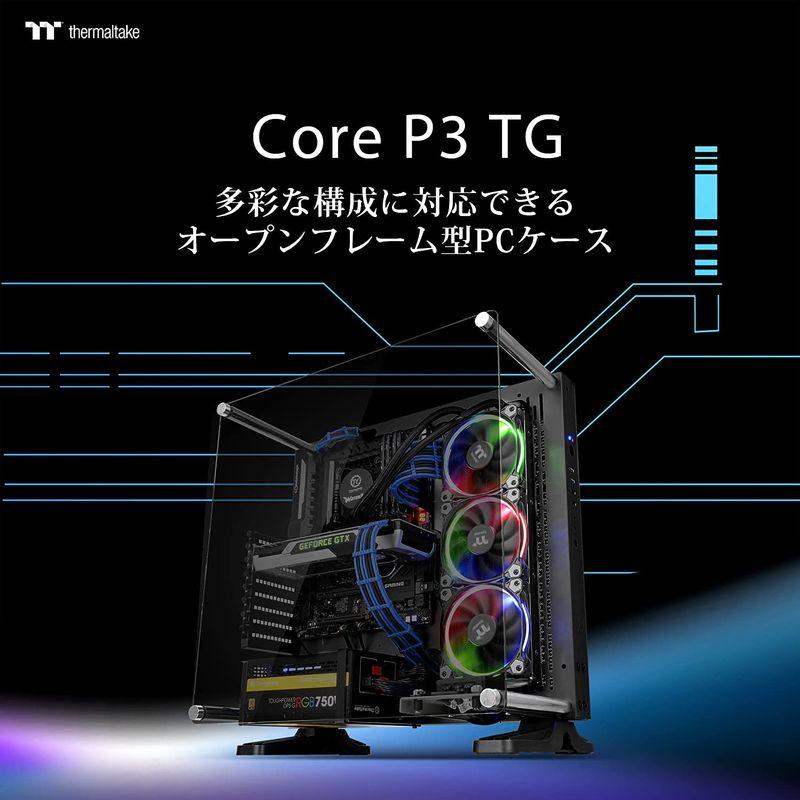 お歳暮 Thermaltake Amazon Core P3 TG オープンフレームPCケース