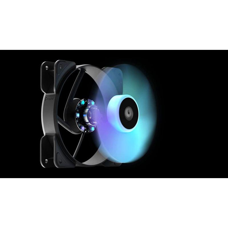 PCケースファン Fractal Design Aspect 14 RGB Black 4pinPWM 3本セット 14cm デイジーチェー｜utilityfactory｜03