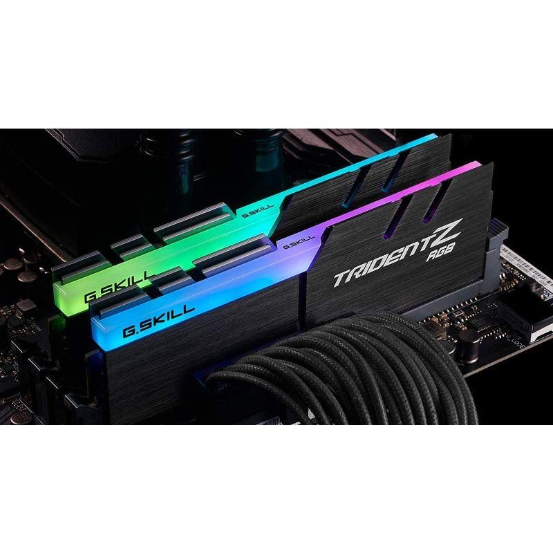 パソコンメモリRAM G.Skill Trident Z RGB F4-3200C16D-16GTZRX (DDR4-3200 8GB×2) AMD Ryzen用｜utilityfactory｜02