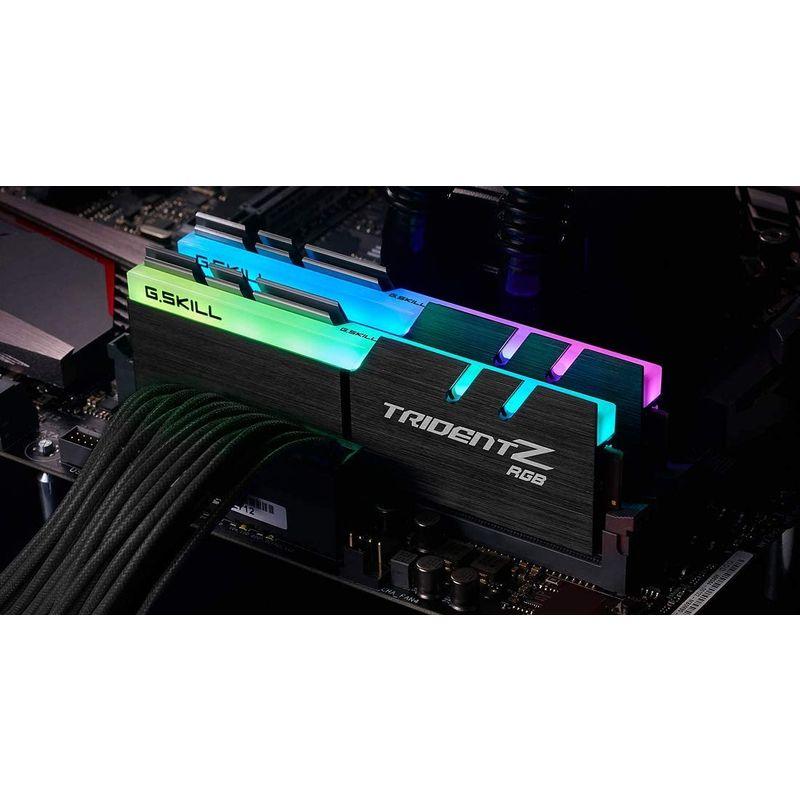 パソコンメモリRAM G.Skill Trident Z RGB F4-3200C16D-16GTZRX (DDR4-3200 8GB×2) AMD Ryzen用｜utilityfactory｜05