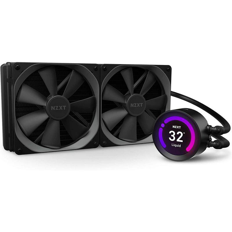 PCパーツ・周辺機器 NZXT KRAKEN Z63 簡易水冷CPUクーラー 液晶モニタ搭載 RGB対応 280mm RL-KRZ63-01 FN1441｜utilityfactory｜03