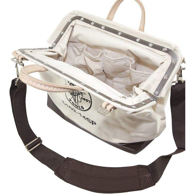 ツールバッグ　Tool　Bag　with　Detachable　Shoulder　Strap　10　14-Inch,　Pockets　Inside　for