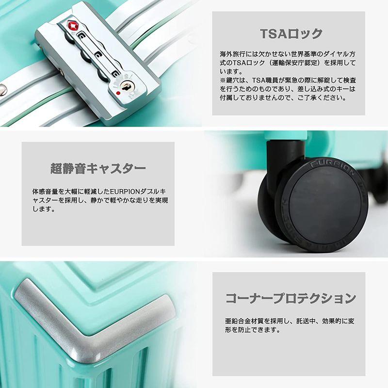 新春SALE！ タビトラ スーツケース キャリーケース アルミフレーム 機内持込み TSAロック ダブルキャスター YKKファスナー 大容量 軽量 大型 耐 【J2131942132】(13466円)