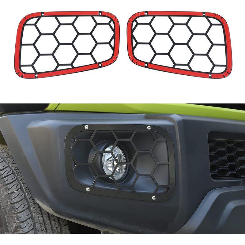 ANTC スズキ ジムニー 前部 フォグランプ カバー 2019+ JB64/JB74適用