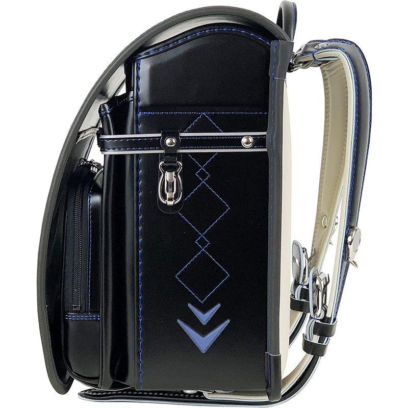 匿名配送 水野鞄店 瞬ピカッ フィットちゃん 安ピカッ ランドセル ブラック/ブルー 男の子 2023年度モデル 30-44 【UO1177520071】(42830円)