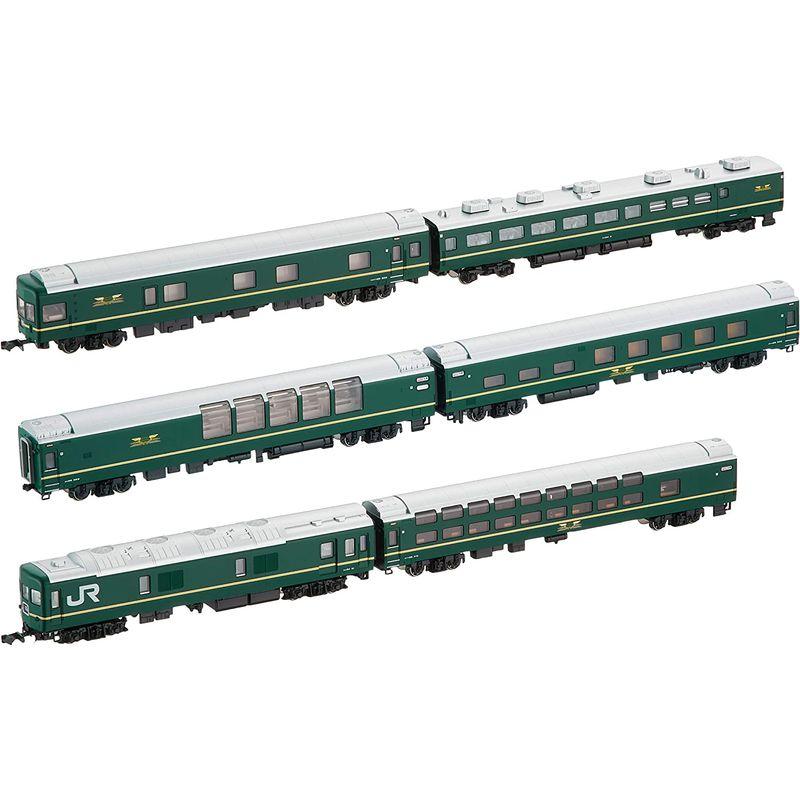 鉄道模型の車両 鉄道模型 Nゲージ 24系 トワイライトエクスプレス 基本 6両セット 10-869 KATO 客車｜utilityfactory｜10