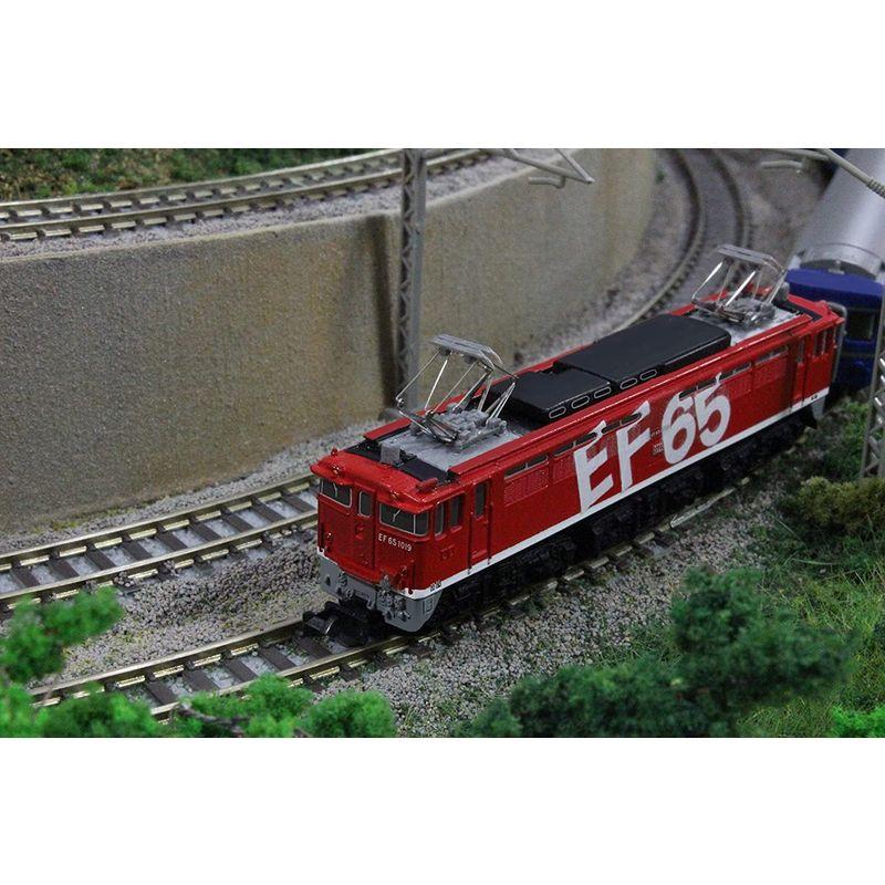 鉄道模型 Zゲージ EF65形 1000番代 1019号機 レインボー塗装