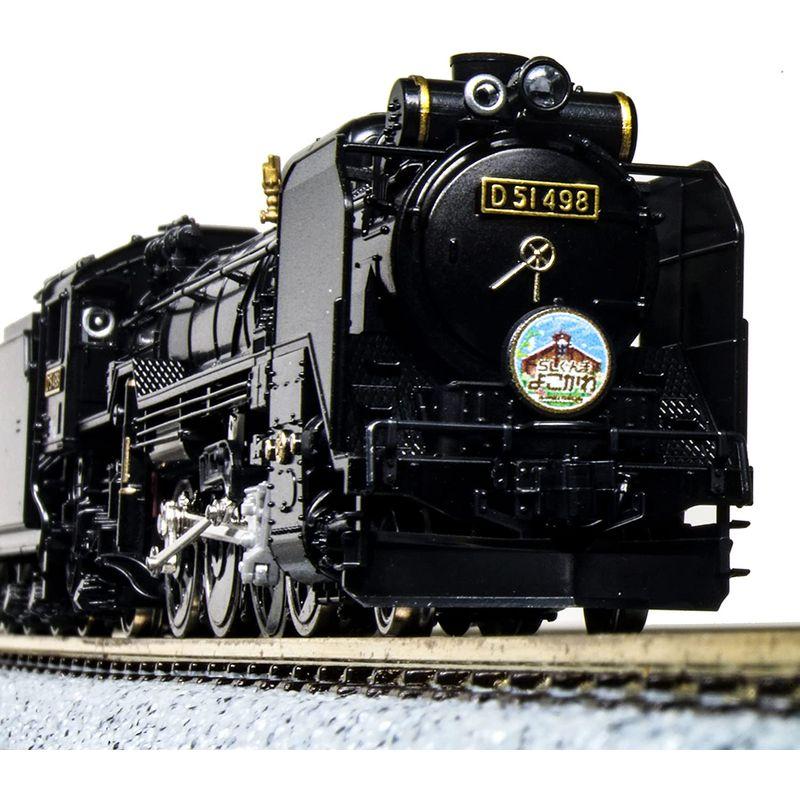 蒸気機関車 KATO Nゲージ D51 498 (副灯付) 2016-A 鉄道模型 黒｜utilityfactory｜04