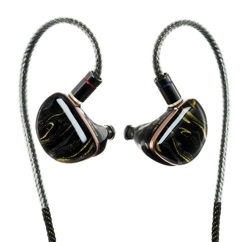 イヤホン 平面磁気ドライバー MUSE HiFi Power イヤホン, 新しいフラットダイヤフラム14.5mm HiFi IEMインイヤー