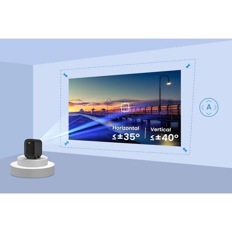 COI-UNO5 プロジェクター白Netflix認定・800ANSI ルーメン・オート COI