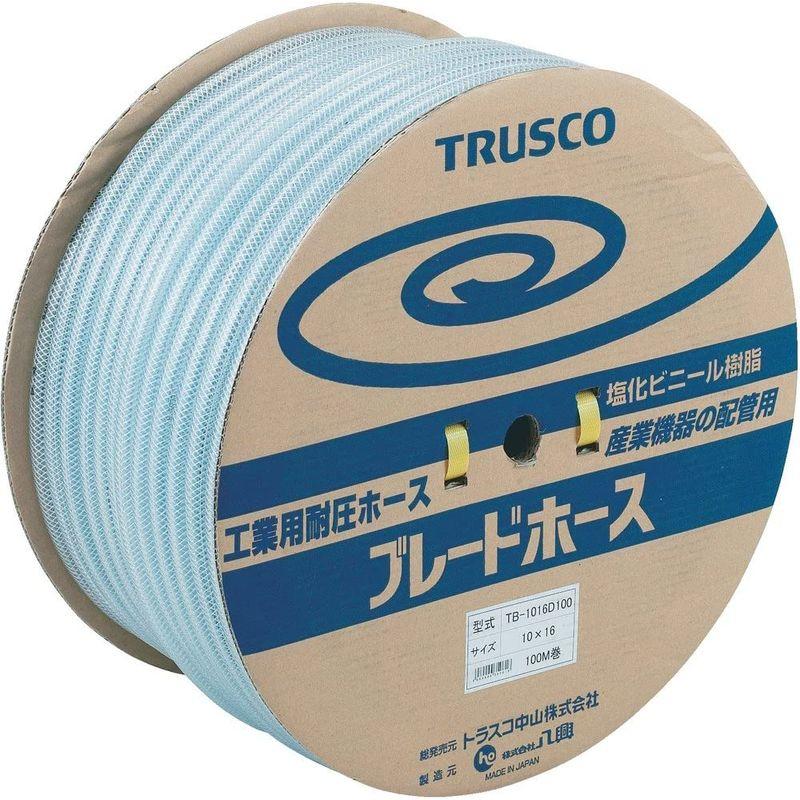 ホース　TRUSCO(トラスコ)　ブレードホース　100m　TB1016D100　10X16mm
