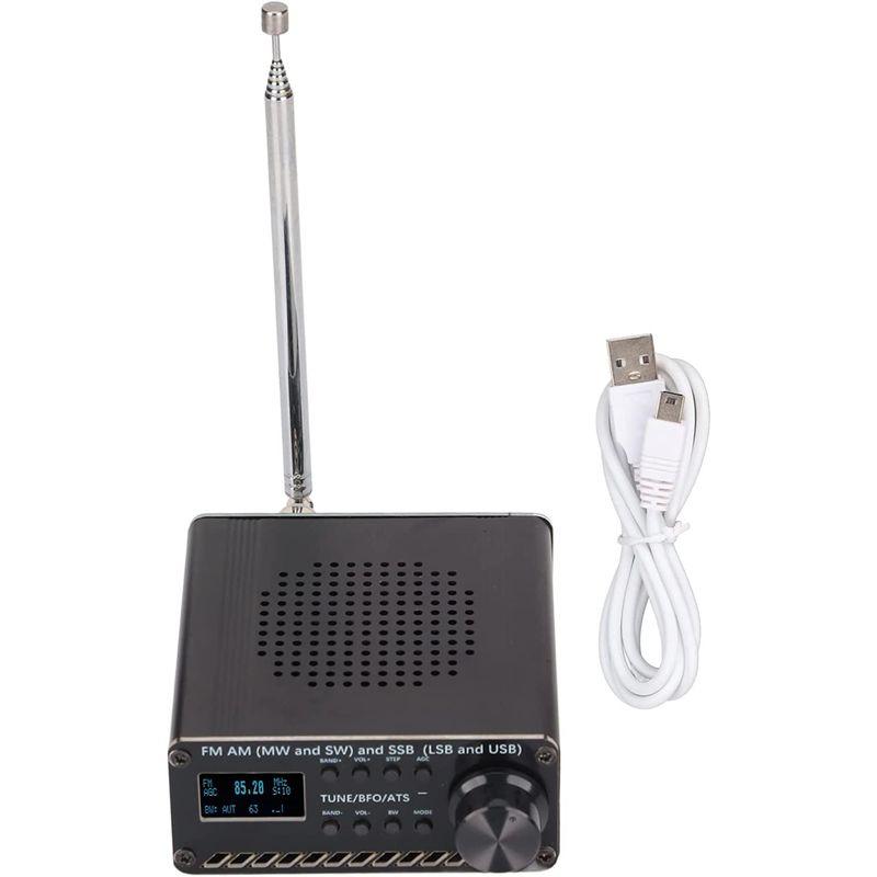 ワイヤレスラジオ受信機、 Si4732 フルバンドレシーバー 高感度 ハンドヘルドラジオレコーダー 軽量 ポータブル短波ラジオ ラジオスキャ 高感度 Si4732 フルバンドレシーバー ハンドヘルドラジオレコーダー 軽量 ポータブル短波ラジオ ラジオスキャ