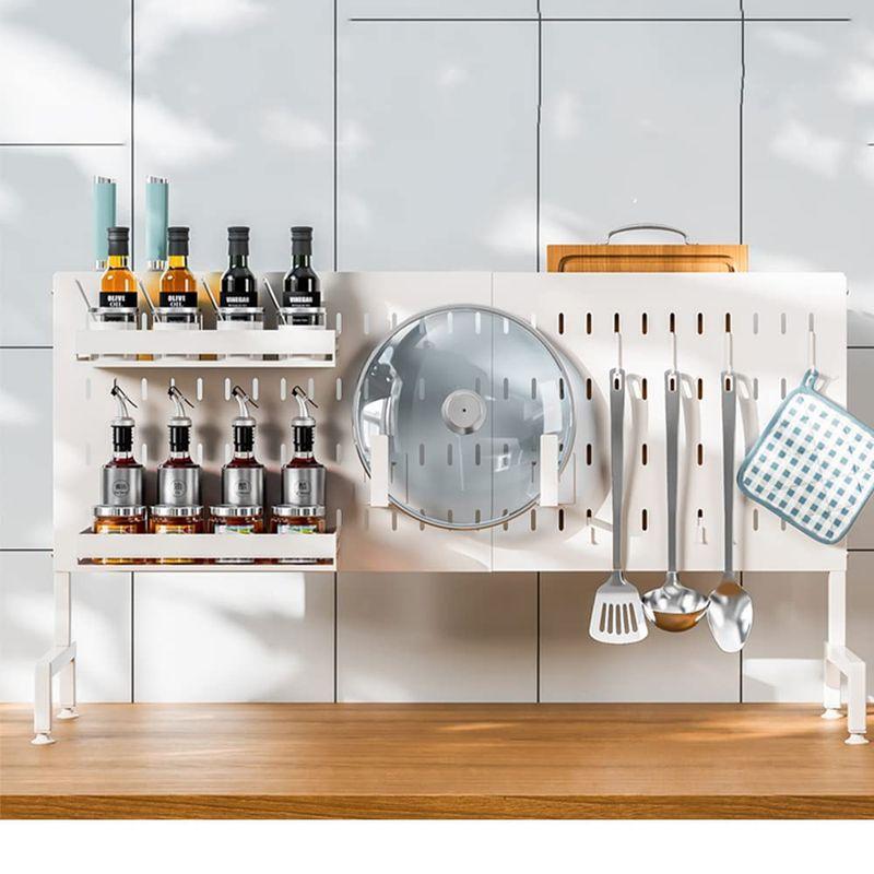 キッチン収納 キッチン シンク周り 収納 鍋蓋ホルダー スパイスラック まな板スタンド ボウルラック ナイフホルダー 布巾ハンガー 水切り