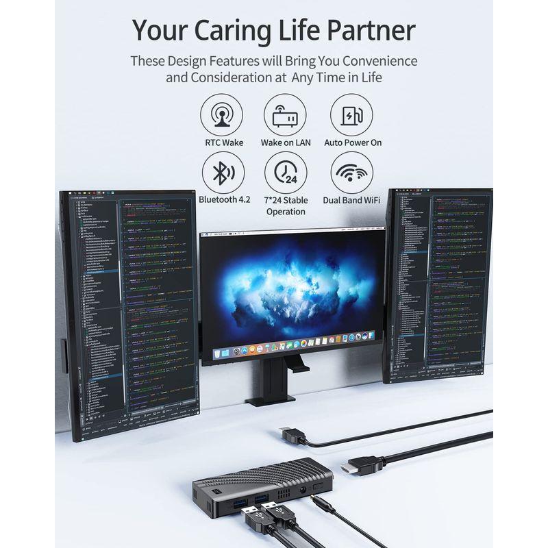 スティックPC NiPoGi スティックpc T6P1 ミニpc Windows10 Pro Celeron N4000 (最大2.6GHz) mini p ミニpc NiPoGi スティックpc T6P1 Windows10 Pro Celeron N4000 最大2 6GHz mini 4K