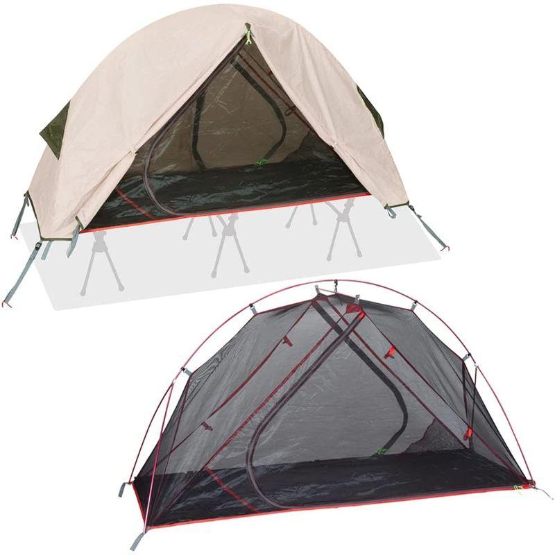 超格安価格AWESOME'S コットテント 1人用 蚊よけ アウトドア 防水 ソロ