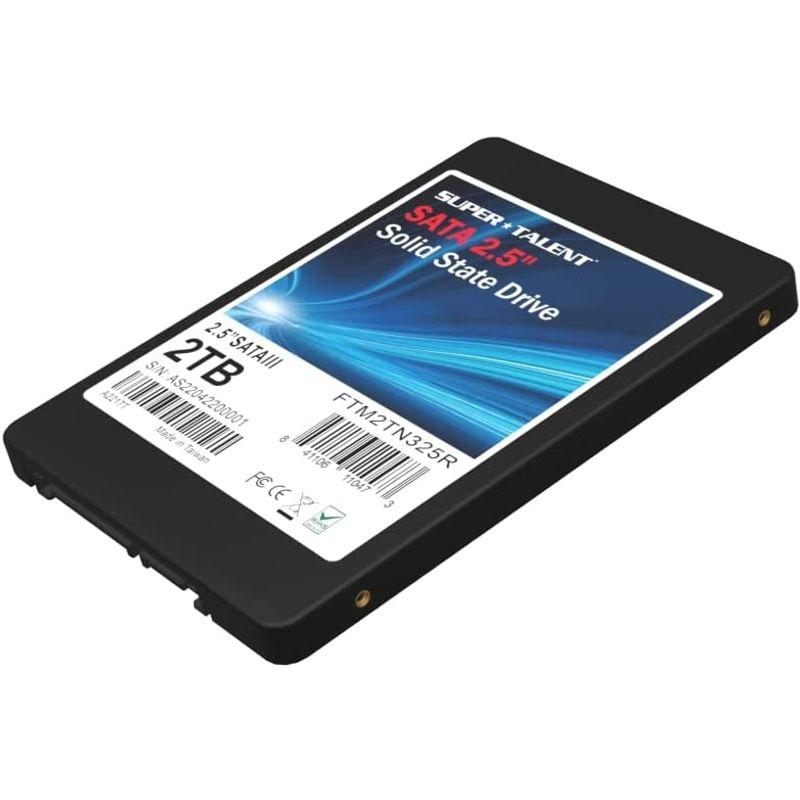 内蔵型SSD 2TB 2.5inch 7mm 内蔵 SSD Supert Talent スーパータレント 内蔵 SSD SATA 3年保証 FTM2TN325R 国内正｜utilityfactory｜02