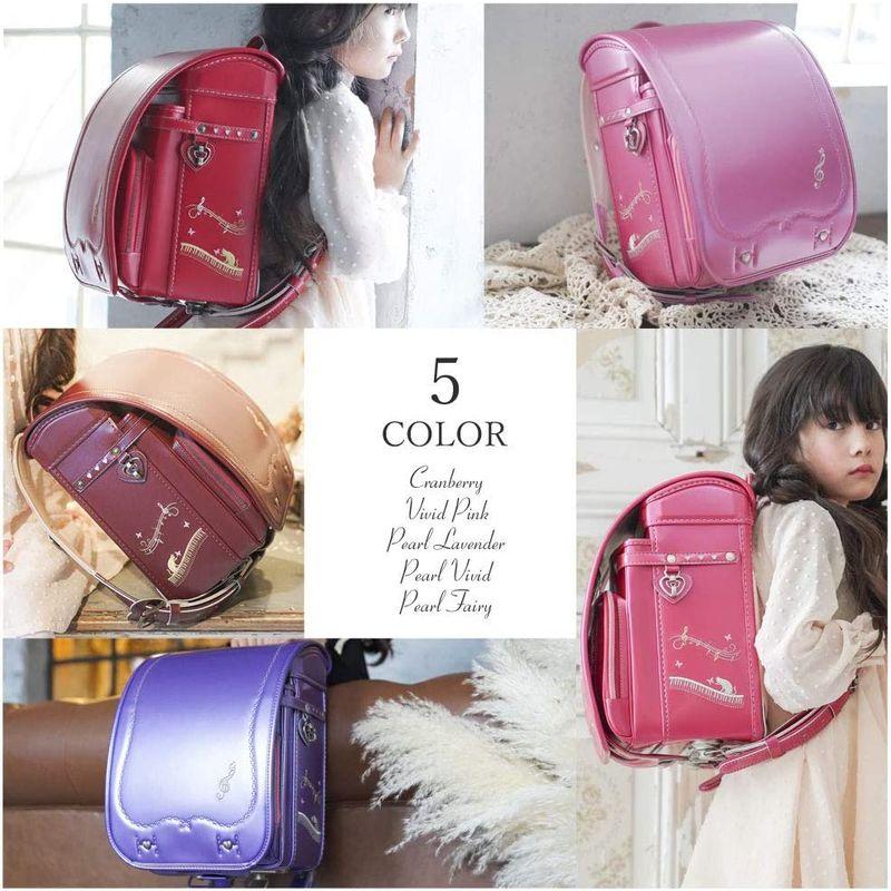 【中古品 】 ランドセル 女の子 メロディキャットモデル ラヴニールランドセル フィットちゃんランドセル 猫 ネコ 音符 キャット ピアノ A4フラットファイル収納サ 【HOV9977024989】(36290円)