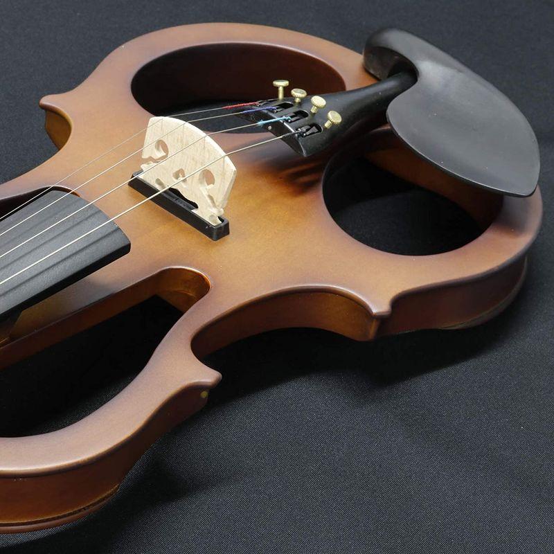 バイオリン BROWN 楽器・音響機器 キクタニ エレクトリックバイオリン セット 4/4サイズ ESV-380 国内正規品｜utilityfactory｜05