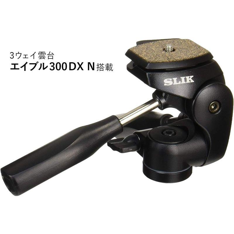 カメラアクセサリー SLIK カーボン三脚 ライトカーボン E83 3段 ナットロック式 28mmパイプ径 3ウェイ雲台 クイックシュー式 108314｜utilityfactory｜08