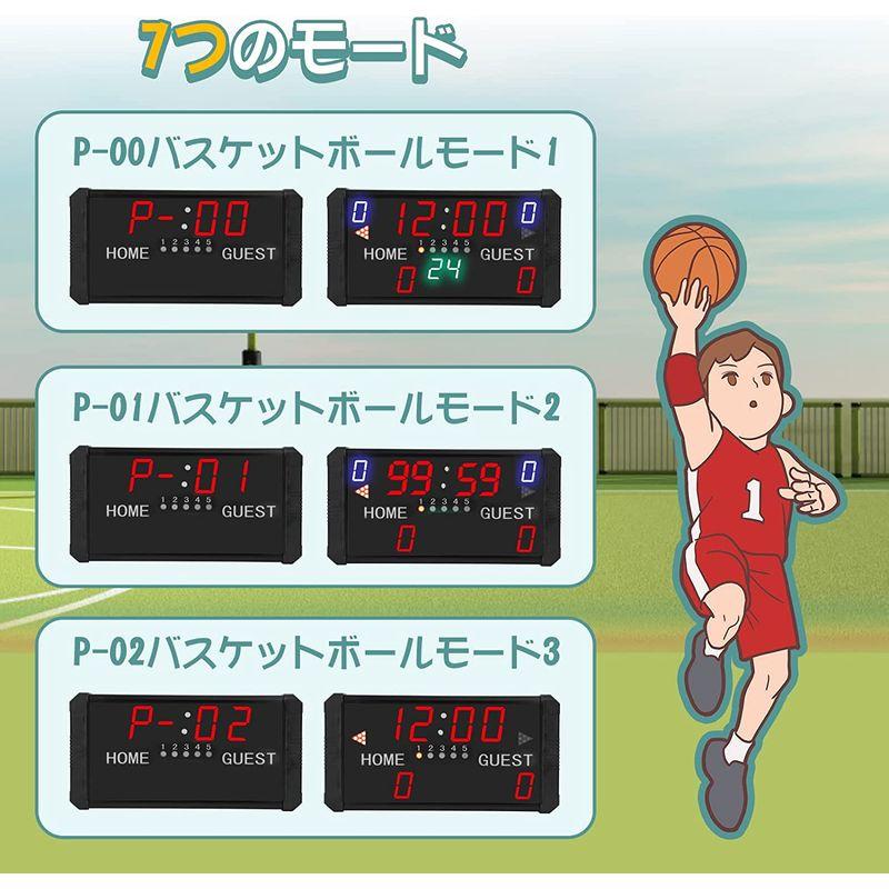 超特盛ミラクルプライス スポーツ用品 Spolehli LED 14桁 スコアボード スポーツタイマー 電子版図解説明書付き デジタイマ 電子得点板 ボールスコア 試合 【JSB7822370924】(28453円)