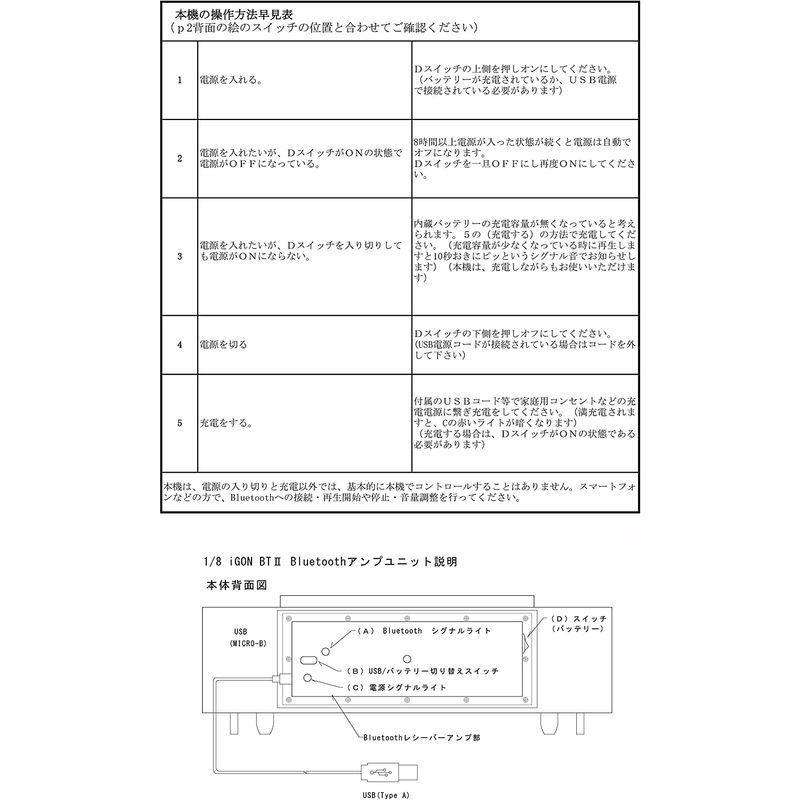匿名配送 Bluetoothアンプ内蔵パラゴン1/8 （バッテリー電源内蔵） Paragon 【NA7179269631】(26114円)
