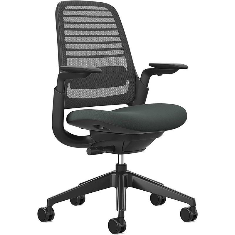 オフィスチェア スチールケース(Steelcase) Series1 シリーズ1 ゲーミングチェア背:Graphite 3D Microkn｜utilityfactory｜04