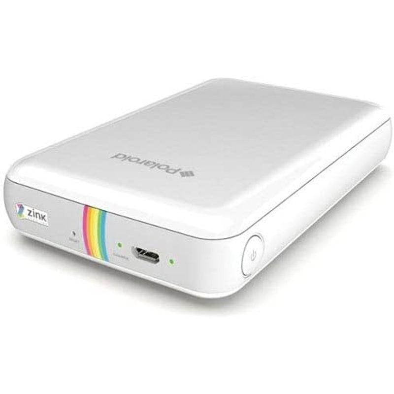 新作 大人気 スマホ対応プリンター 手持ちサイズ 充電式Polaroid 旅行 ZIP POLMP01W ホワイト Mobile Printer  プレゼン フォトプリンター