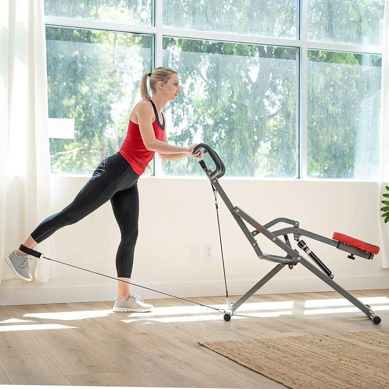 フィットネス機器 サニーヘルス&フィットネス(Sunny Health&Fitness) スクワットアシストトレーナー Row-N-Ride PRO (TM) Sunny Health&Fitness スクワットアシストトレーナー Row Ride PRO TM