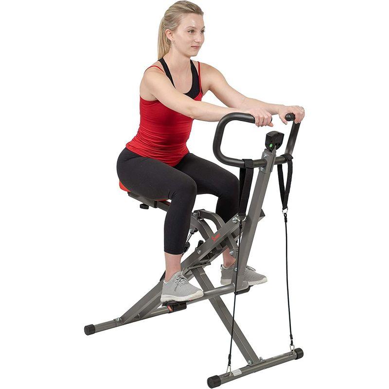 フィットネス機器 サニーヘルス&フィットネス(Sunny Health&Fitness) スクワットアシストトレーナー Row-N-Ride PRO (TM) Sunny Health&Fitness スクワットアシストトレーナー Row Ride PRO TM